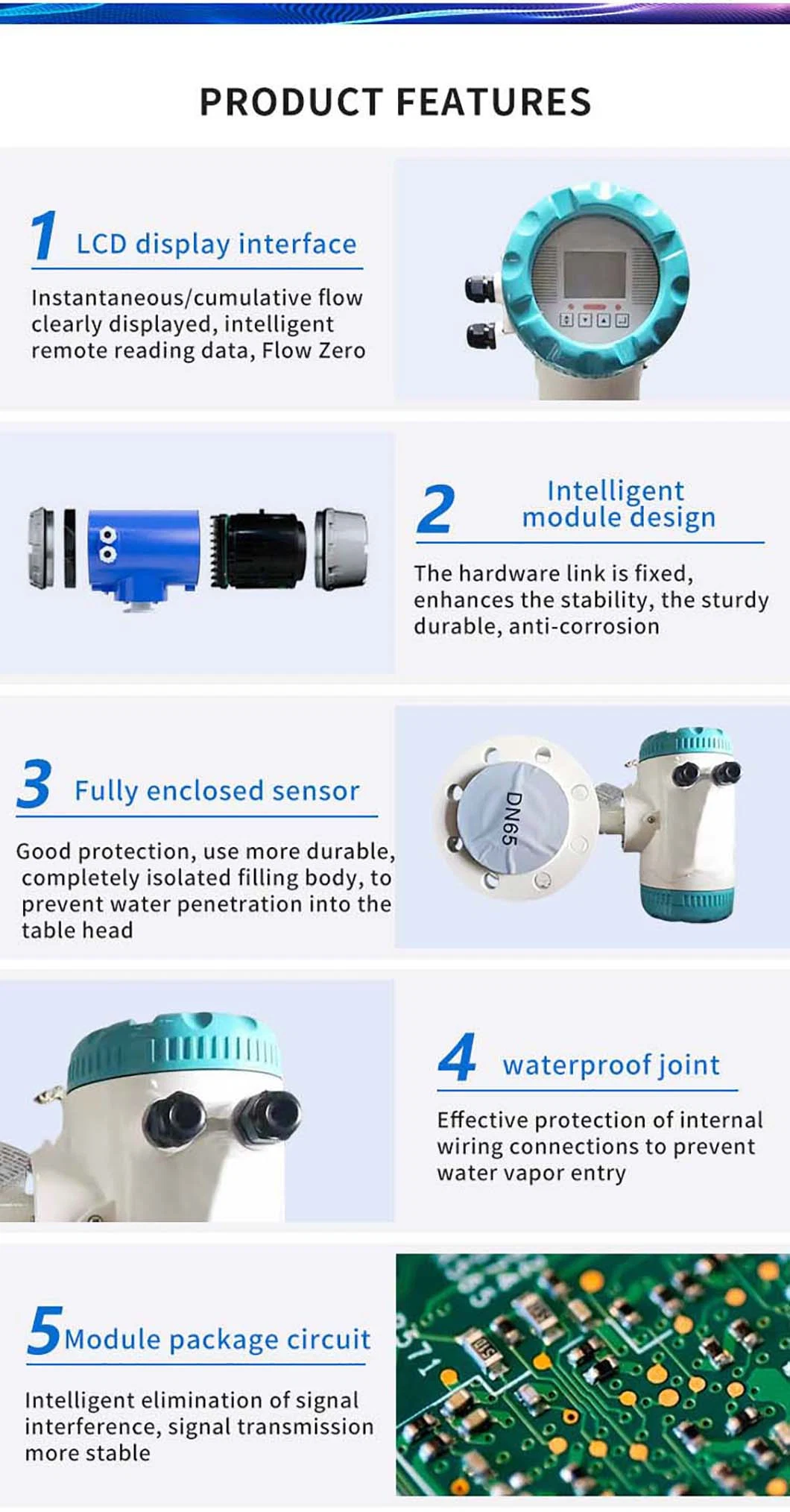 Liquid Nitrogen Turbine Meter DN50 Ethylene Glycol Turbine Flow Meter for Liquid Flow Meter Transmitter Fuel