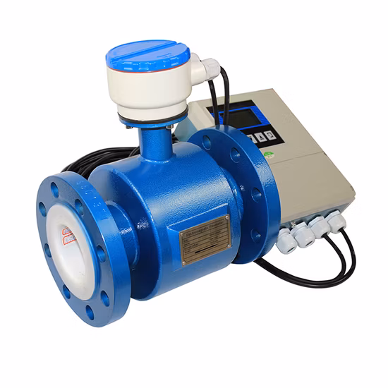 Low Cost Electromagnetic Flowmeter, China Supplier 4-20mA Output Digital Magnetic Water Flow Meter Price