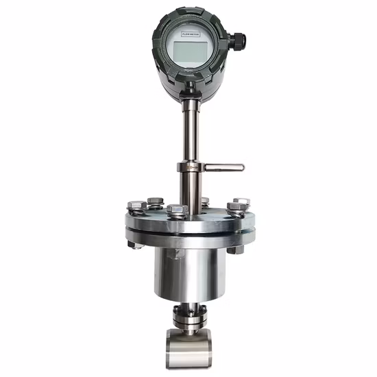 Сумматор расхода 1,0%, высокоточный локальный вихревой расходомер с ЖК-дисплеем для азота